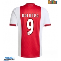 Ajax Kasper Dolberg #9 Hjemmedrakt 2025-26 Kortermet